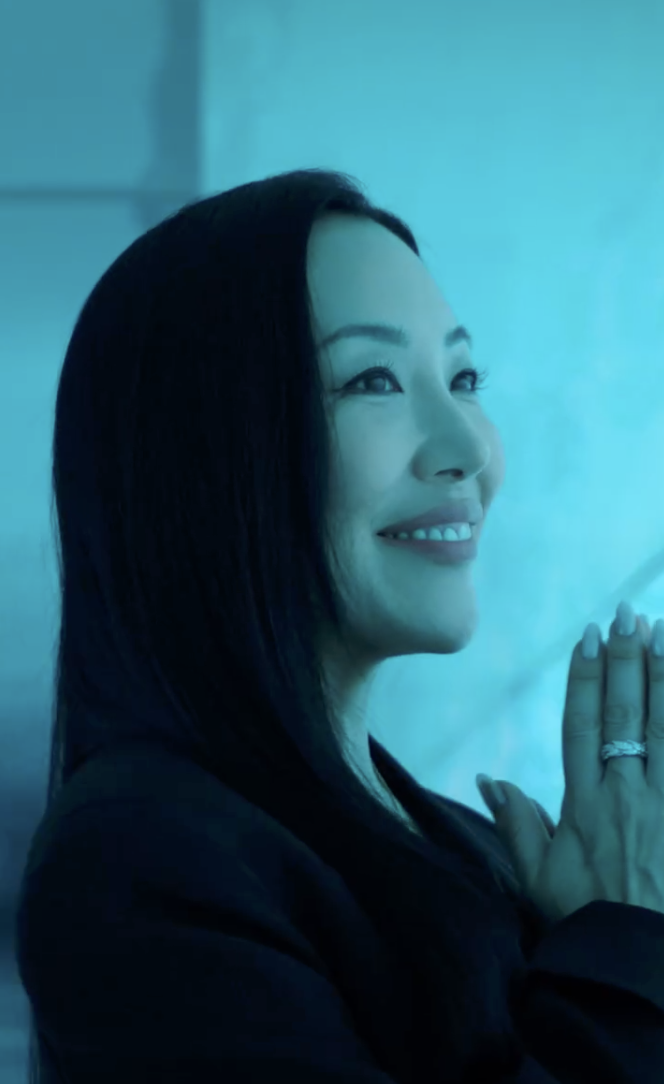 Krista Kim inside HeartSpace